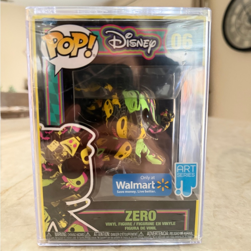 The Nightmare Before Christmas Zero Black Light Disney￼￼ Pop! Vinyl Figure #06